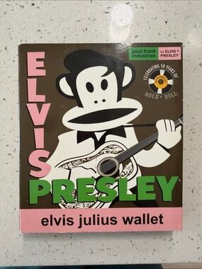 Paul Frank x Elvis Presley Julius Wallet - RARE